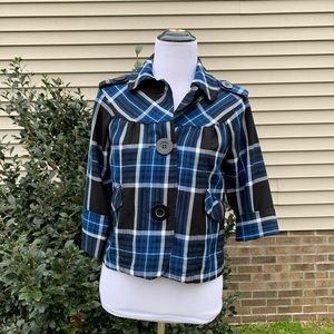 ALC At Last Classics tartan Jacket. Size S